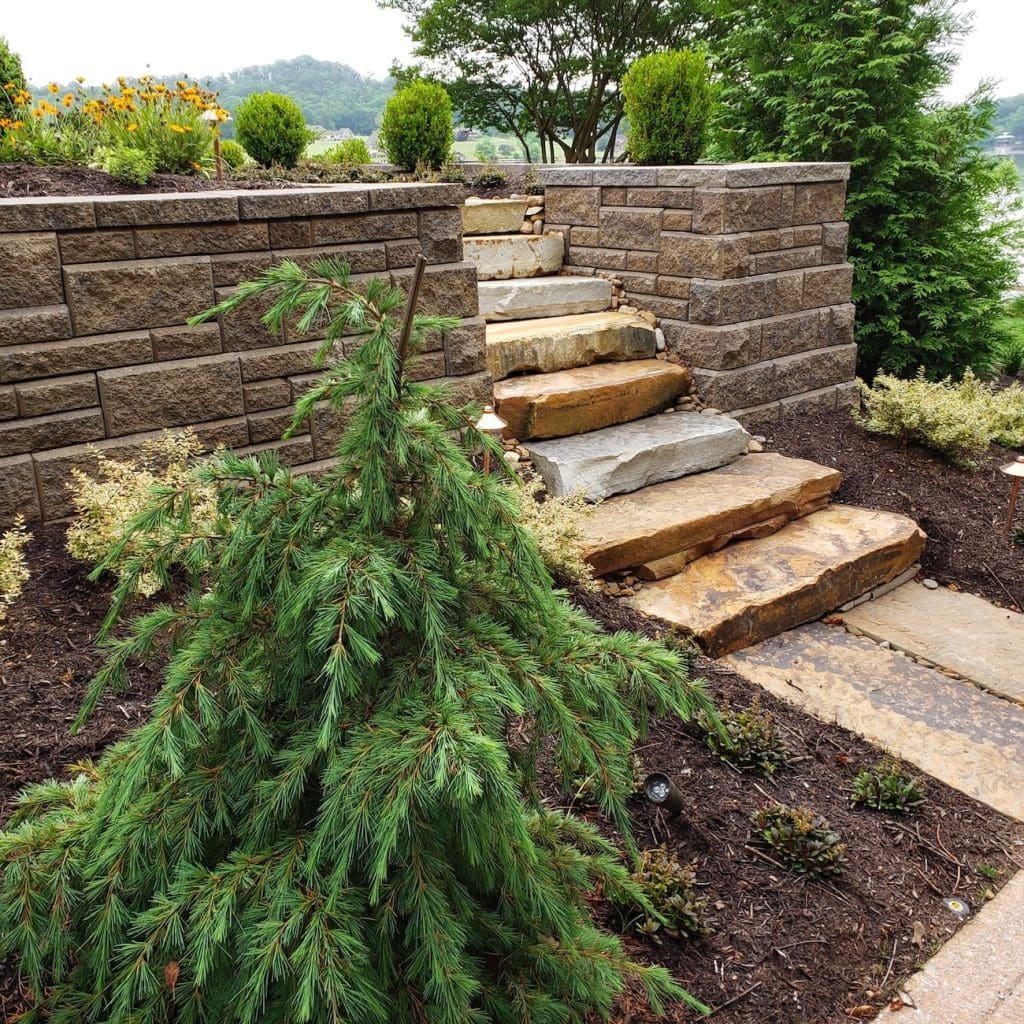 This image portrays Our Work by Stuart Row Landscapes.